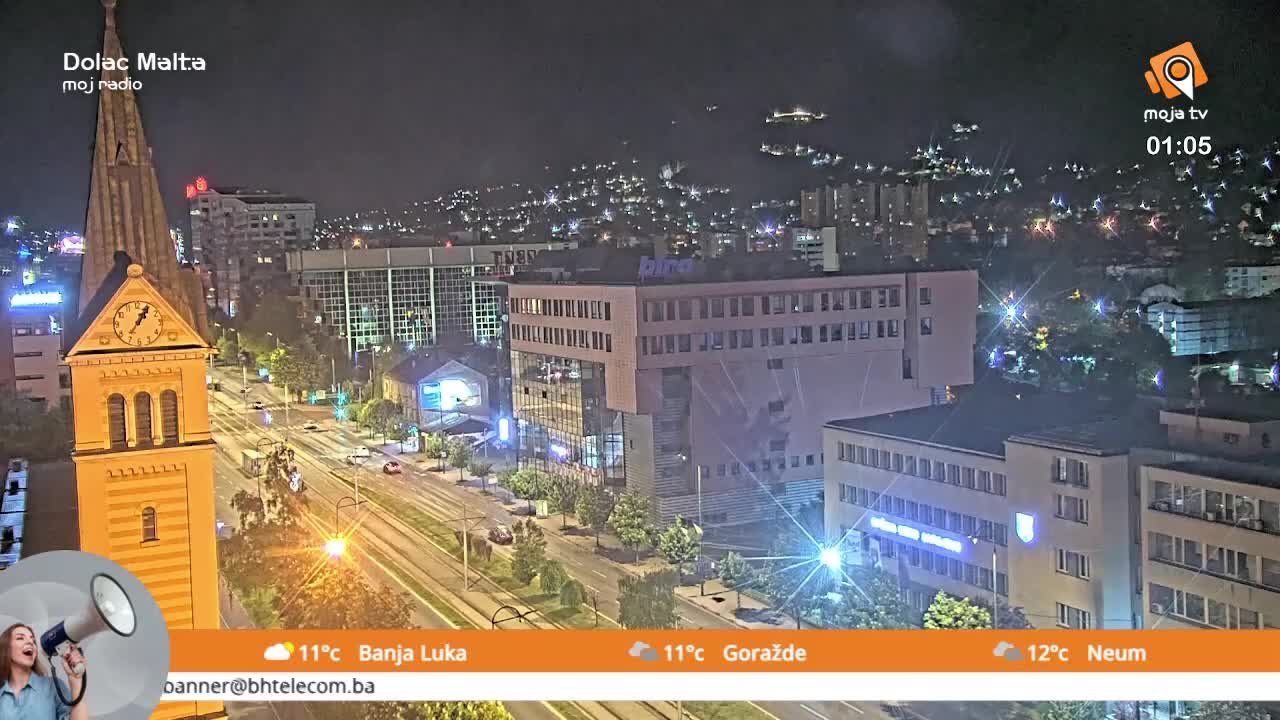 Dolac Malta Sarajevo Webcam Live - 1 Webcam